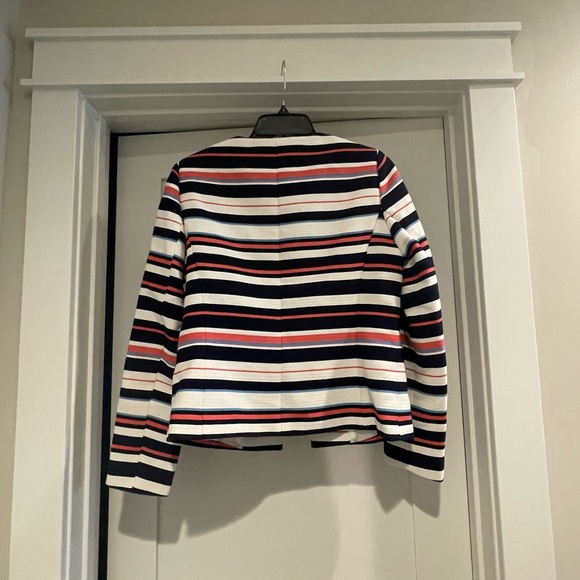 Tahari Arthur S. Levine Womens Stripped jacket  size 4 - Picture 4 of 10